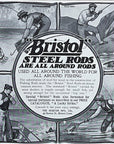 1905 Bristol Steel Rods Antique Print Ad Horton Mfg Co Bristol CT Salmon Trout