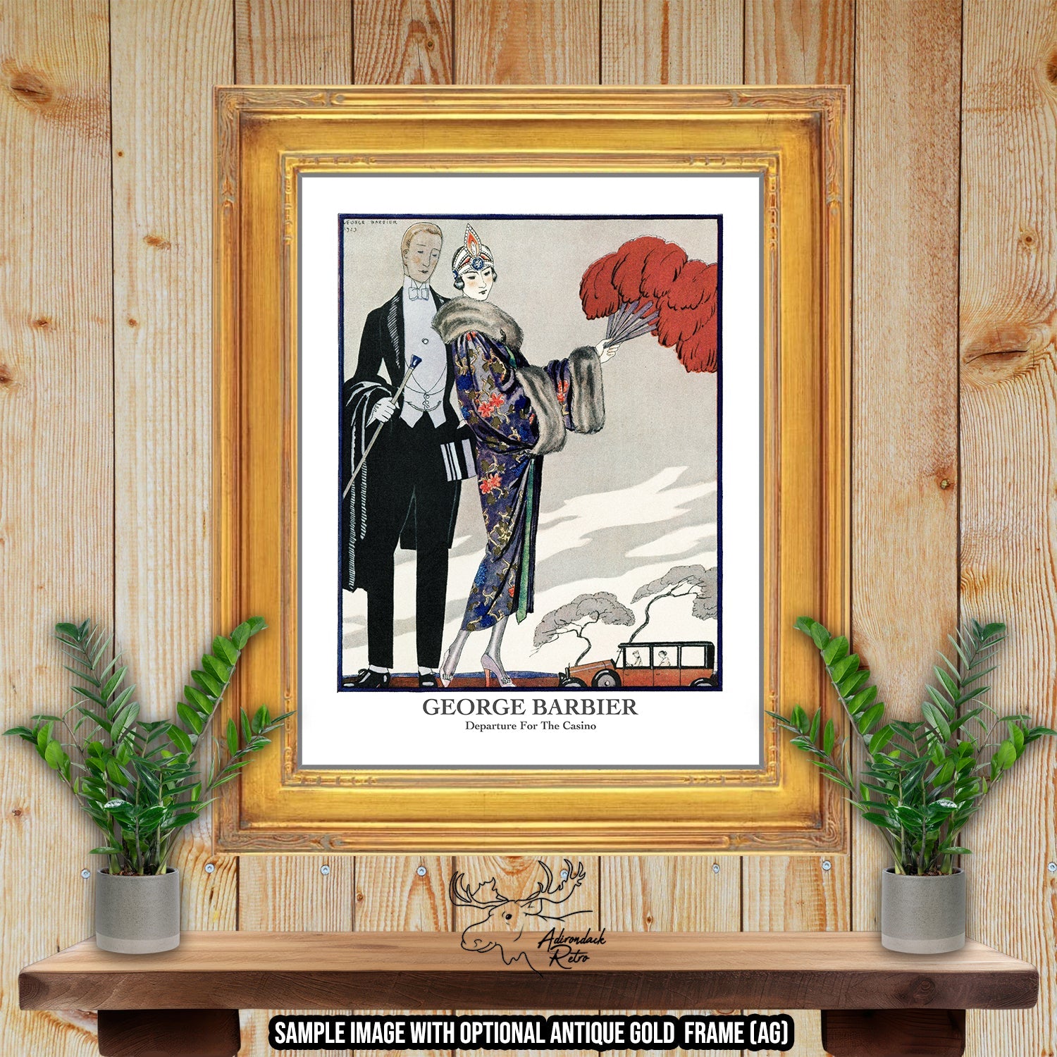 The Odd Trick by Currier and Ives Fine Art Print