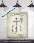 Traffic Signal 1923 Patent Print