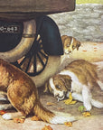 C.M. Coolidge TEN MILES TO A GARAGE Saint Bernard Dogs Car Trouble Picnic