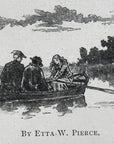 1892 Fox’s Ferry Antique Wood Engraving