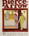 1911 Pierce Arrow Print Ad - Louis Fancer Shopping Art Buffalo NY Car Ad