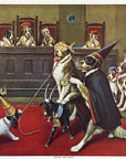 C.M. Coolidge RIDING THE GOAT Masonic Initiation Saint Bernard Dogs