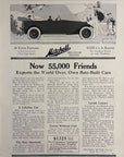 1916 Mitchell Motors Vintage Car Print Ad FRIENDS Racine WI