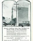 1916 Kissel Motor Car Company Vintage Car Print Ad KisselKar Hundred Point Six