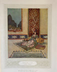 1912 Edmund Dulac Scheherazade of the Arabian Nights Magazine Illustration Magic Carpet