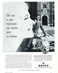1952 Rolex Oyster Perpetual Datejust Watch - Vintage Rolex Watch Print Ad