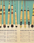 1963 Garcia Fishing Rods Reels Lures Tackle 8 Page Foldout Color Brochure