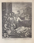 1822 THE STAGES OF CRUELTY (Set of 4) Authentic Hogarth Heath Ed. Antique Prints