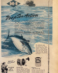 1946 H-I Sarasota Rod Print Ad - Horrocks-Ibbotson Utica NY Fishing Bluefin