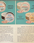 1963 Garcia Fishing Rods Reels Lures Tackle 8 Page Foldout Color Brochure