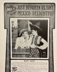 1904 Missouri Kansas & Texas Railway Print Ad MK&T RR The Katy Mexico Bert Ball