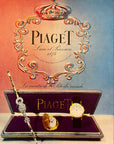 1957 Piaget Watch Ad - Luxury and Precision Vintage Print Ad