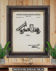 Dump Truck Patent Print - 1936 Dump Truck Invention at Adirondack Retro