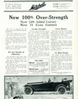 1916 Mitchell-Lewis Motors Vintage Car Print Ad Marvels Mitchell Six