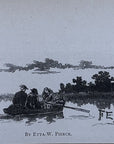 1892 Fox’s Ferry Antique Wood Engraving
