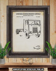Cabover Truck Patent Print - 1960 Semi Truck Invention at Adirondack Retro