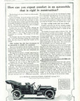 1910 Franklin Automobile Company Vintage Car Print Ad COMFORT Syracuse NY