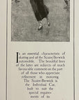 1919 Sizaire Berwick British Car Antique Print Ad Motor Car Automobile GRACE
