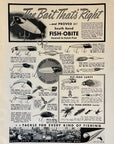 1940 South Bend Fish-Obite Fishing Tackle - Bass-Oreno LureIndiana Print Ad