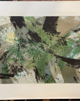 SUN IN THE TREES Robert Alan Smith ORIGINAL Artist Signed 1962 Ltd Ed Serigraph