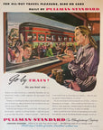 1946 Pullman Standard Railroad Car Print Ad Go By Train The Eye Level Way