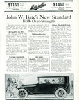 1917 Mitchell Motors Antique Car Illustrated Print Ad Mitchell Sixes Racine WI