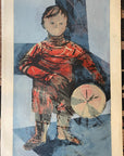 1963 CHILD'S GAME Robert Alan Smith ORIGINAL Artist Signed Serigraph Limited Ed