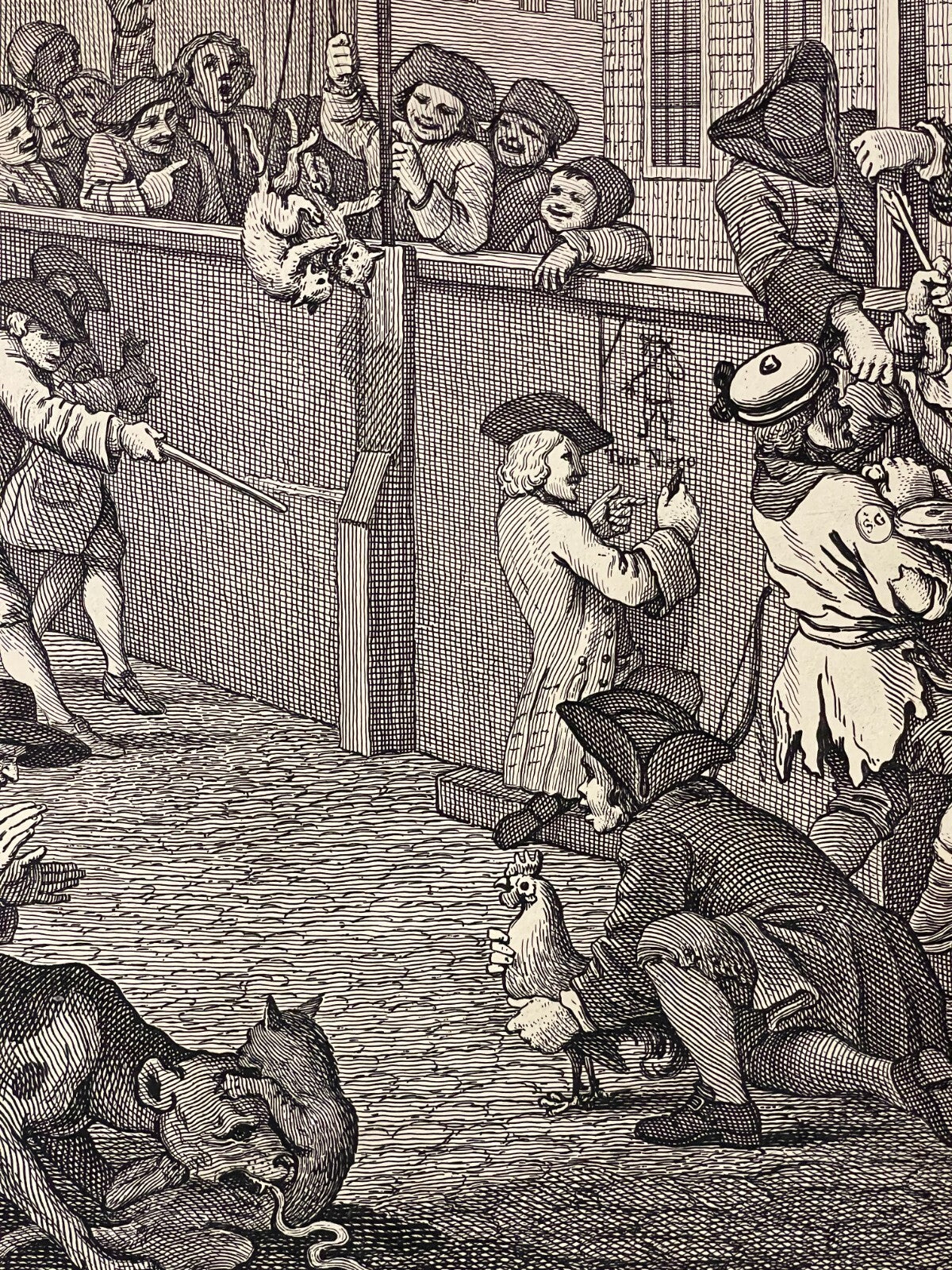 1822 THE STAGES OF CRUELTY (Set of 4) Authentic Hogarth Heath Ed. Antique Prints