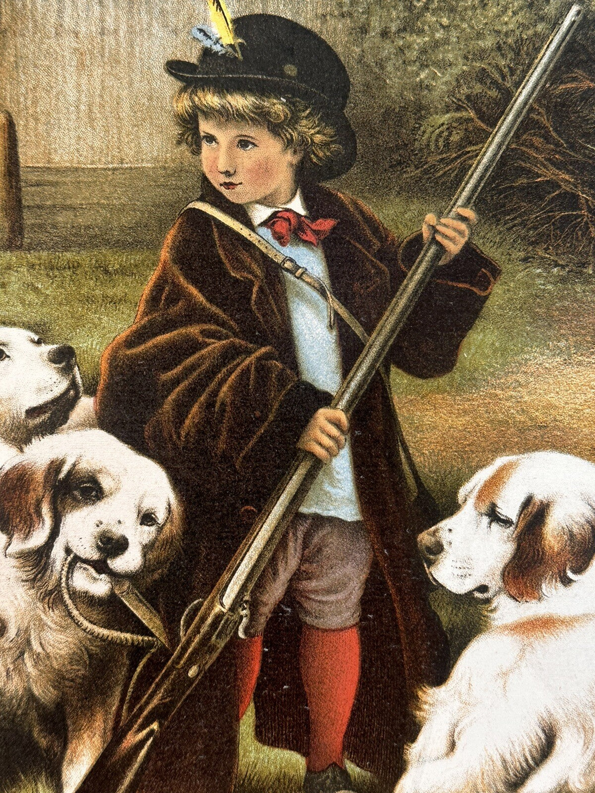 1886 "The New Keeper" Chromolithograph Print | Magazine Illustration