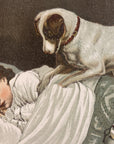 1884 "The Morning Call" Chromolithograph Print | Magazine Illustration