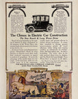 1913 Rauch & Lang Electrics Print Ad - Chariot Of Pompeia Wife Of Julius Caesar