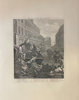 1822 THE STAGES OF CRUELTY (Set of 4) Authentic Hogarth Heath Ed. Antique Prints