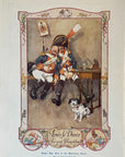 1912 Tony Sarg Illustration Apres Le Diner The End Of The Christmas Feast Print