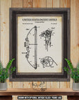 Compound Bow 1987 Patent Print
