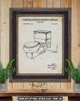 Bathroom Patent Print Set of 3