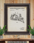Construction Vehicle Patent Print Set of 8