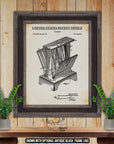 Kitchen Appliance Patent Print Set of 6