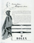 1951 Rolex Princess and Duchess Watch Vintage French Print Ad