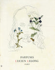 1946 Lucien Lelong Vintage Perfume French Ad