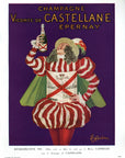 1951 Vicomte De Castellane Champagne Vintage Liquor Ad - Leonetto Cappiello Illustration
