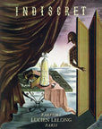 1947 Lucien Lelong Indiscret Vintage Perfume Ad - Jean Picart Le Doux Illustration