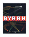 1955 Byrrh Aperitif Vintage Liquor Print Ad