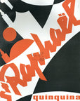 1952 St. Raphael Quinquina Vintage Liquor Ad - Loupot Illustration