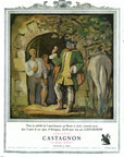 1946 Armagnac Castagnon Vintage Liquor Print Ad