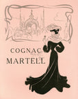 1950 Martell Cognac Vintage Liquor Print Ad