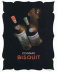 1950 Bisquit Cognac Vintage Liquor Print Ad