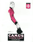 1946 Camus Cognac Vintage Liquor Print Ad - Harambure Illustration