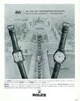 1948 Rolex Watch Vintage French Print Ad