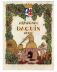 1946 Daguin Armagnac Vintage Liquor Ad